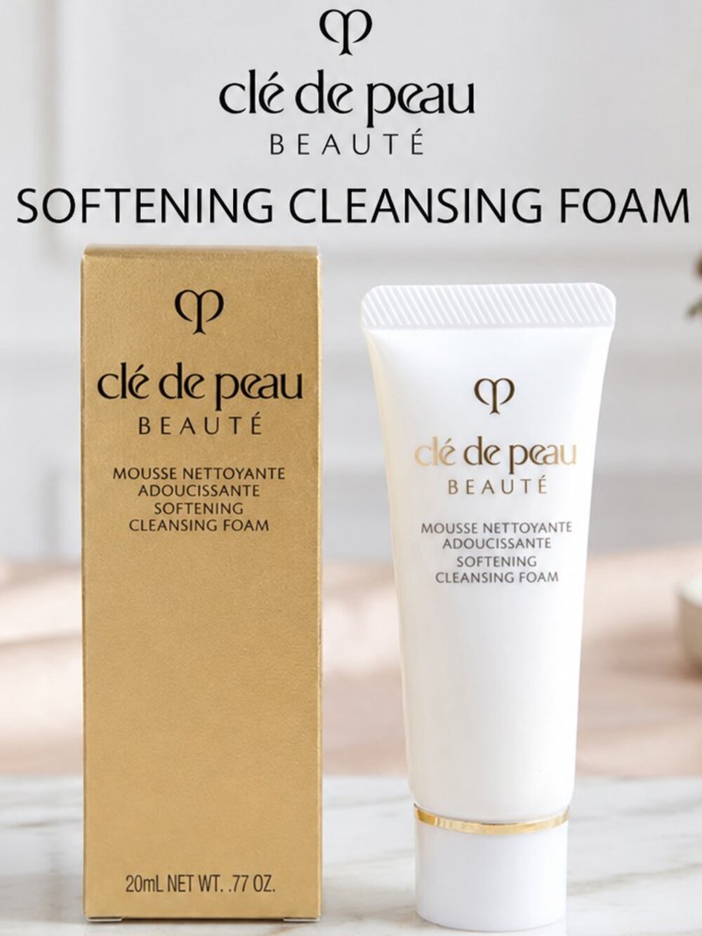 cle de peau Softening Cleansing Foam N 20 mL